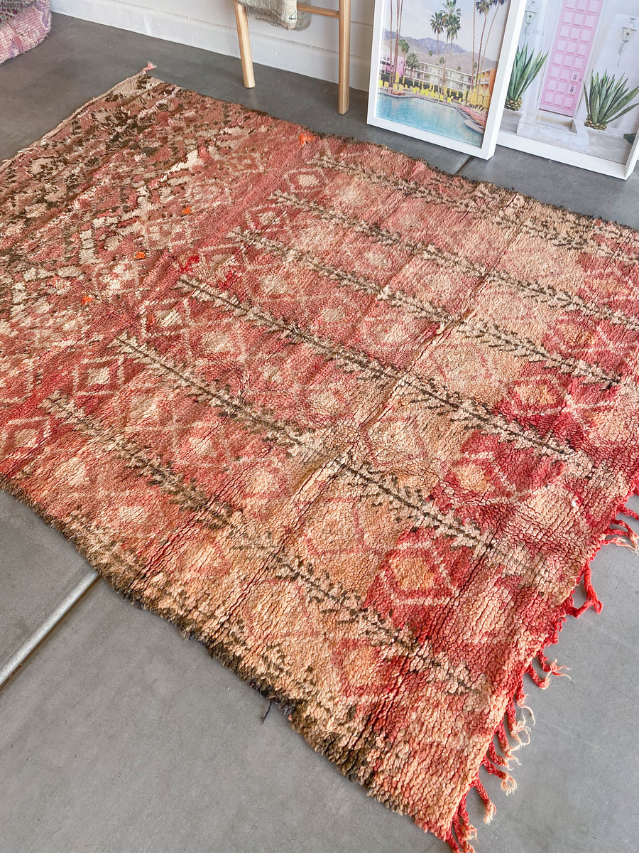 Shrimp on the Barbie Vintage Berber Rug – SOUKi RATHMAN